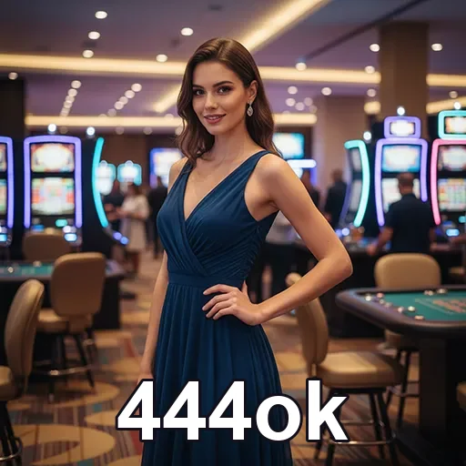 Imagem do serviço VIP de cassino oferecido pelo 444ok, destacando a exclusividade e benefícios.