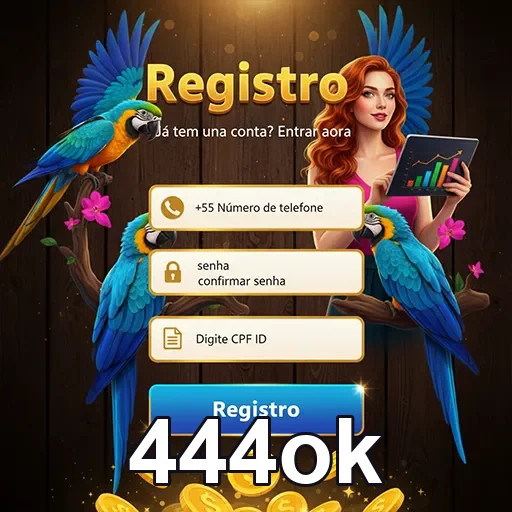 Jogue de forma responsável e divertida - 444ok