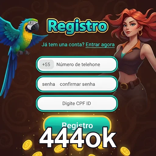 Imagem ilustrativa do registro VIP para serviços exclusivos do site 444ok.